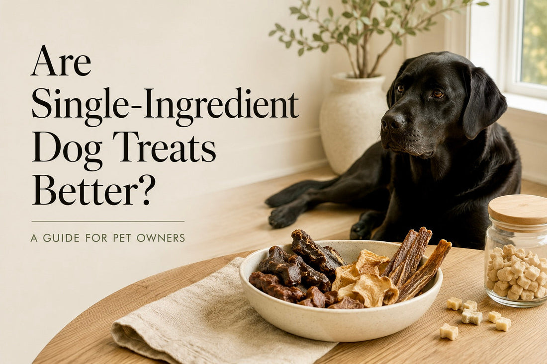 Are Single-Ingredient Dog Treats Better? A Guide for Pet Owners