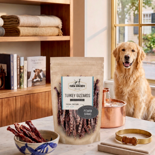 All-Natural Turkey Gizzards | Farm Hounds