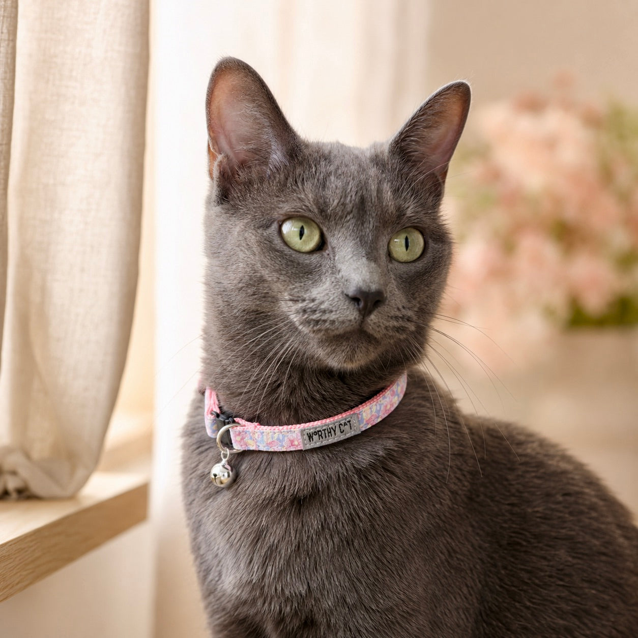 Pastel Floral Cat Collar | Ms. Beans Boutique