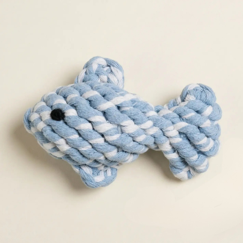The happy fish rope toy | Dog & Cat Toy