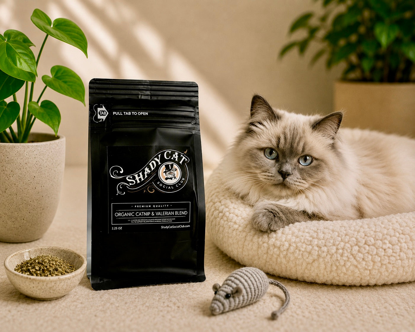 Shady Cat Organic Catnip & Valerian Blend
