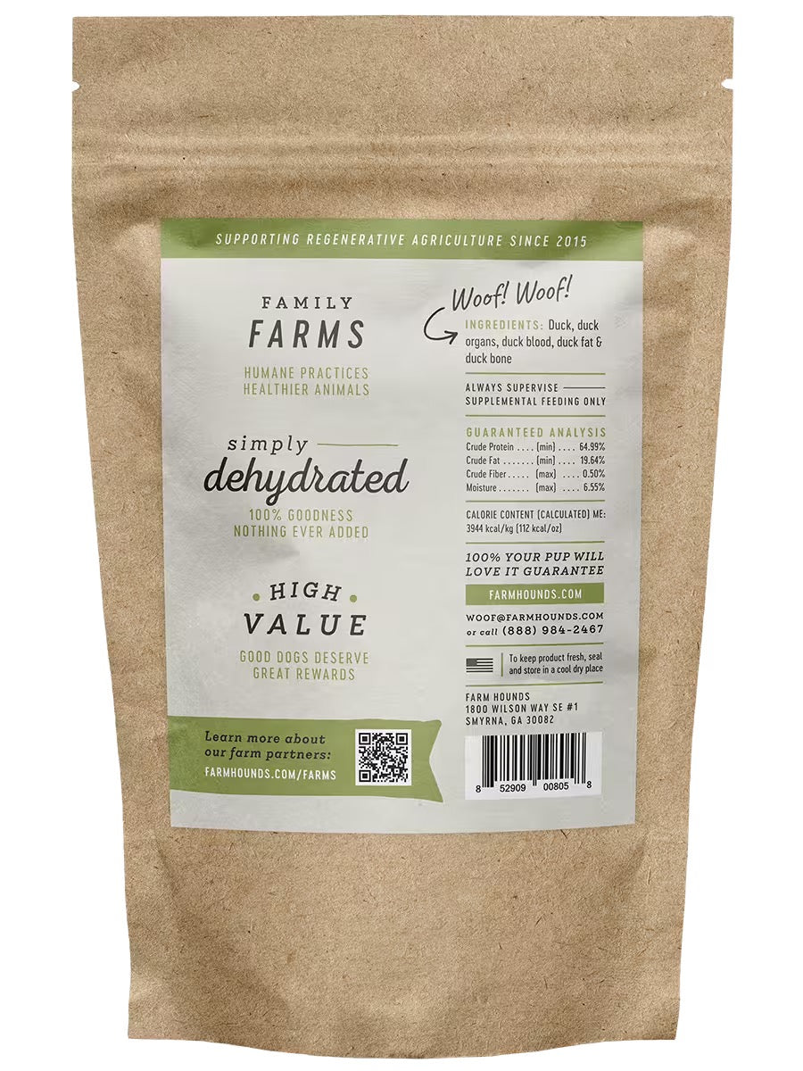 All-Natural Duck Strips | Farm Hounds